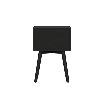Flynn End Table, Black - Alpine Furniture