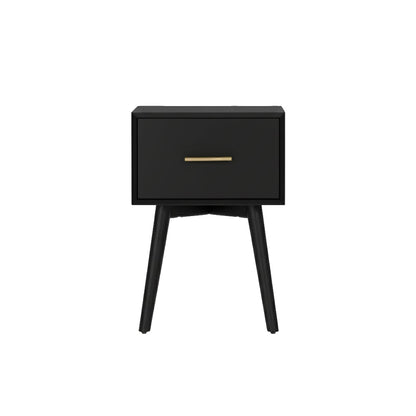 Flynn End Table, Black - Alpine Furniture
