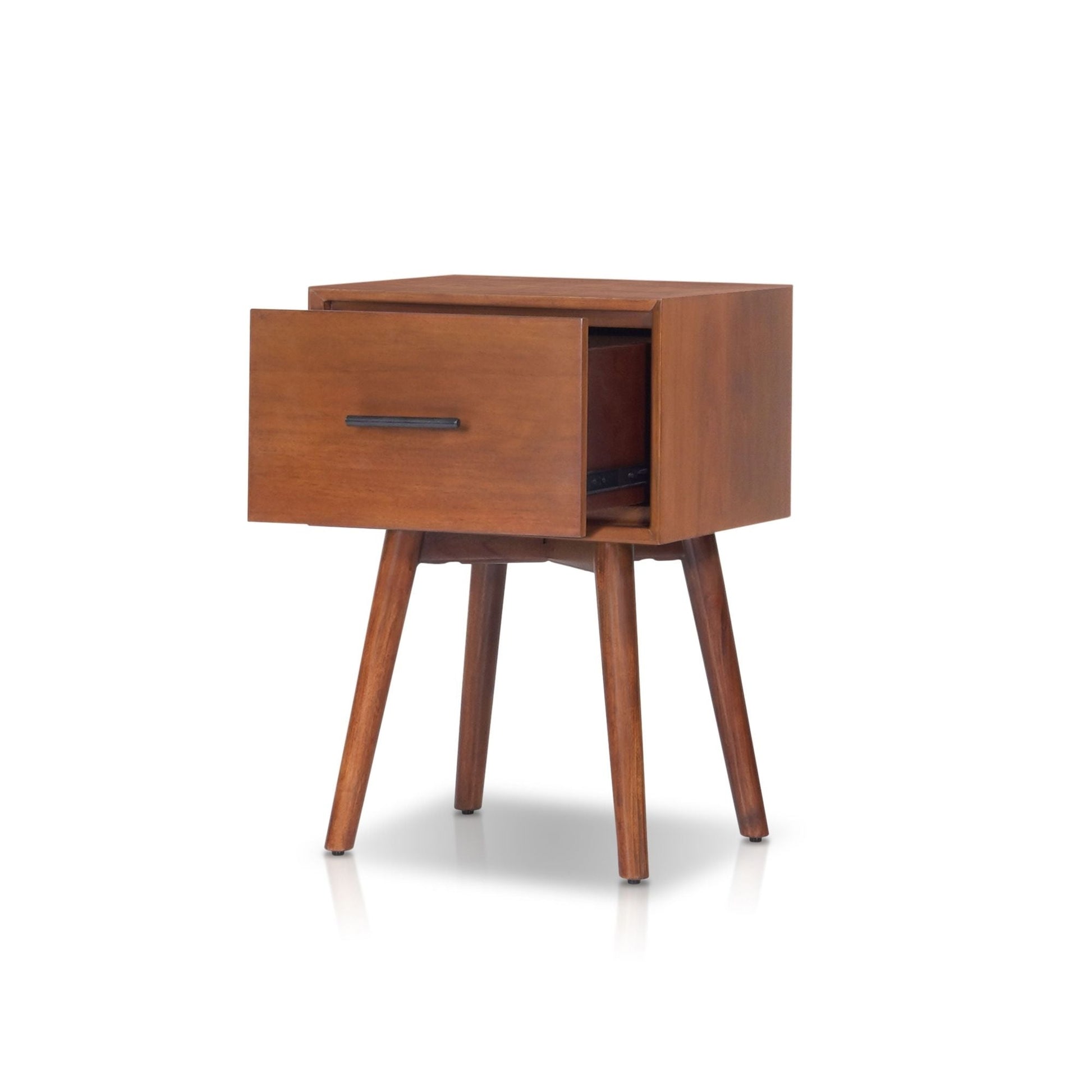 Flynn End Table, Chestnut - Alpine Furniture