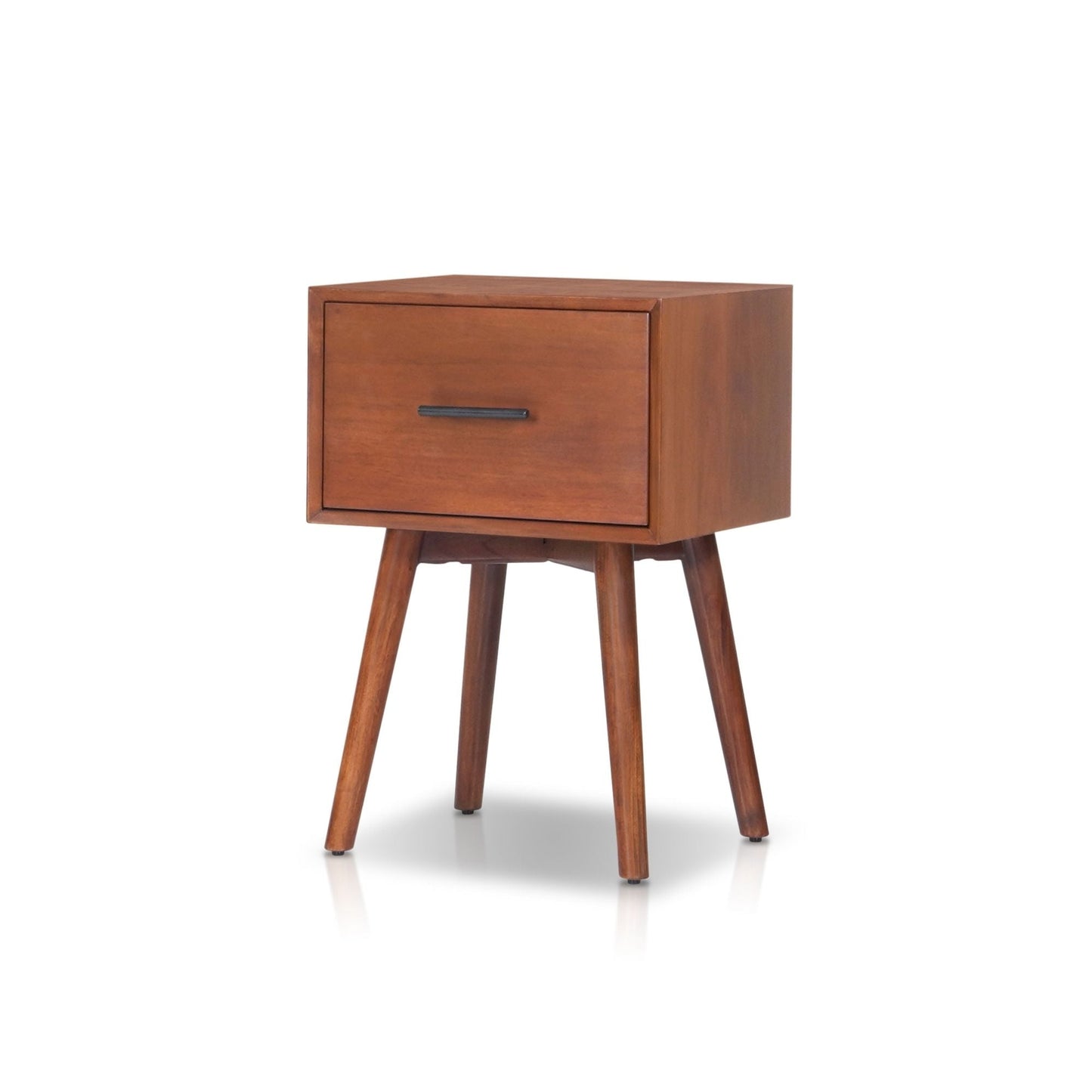 Flynn End Table, Chestnut - Alpine Furniture