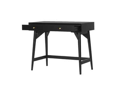 Flynn Mini Desk, Black - Alpine Furniture