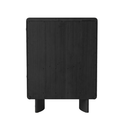 Gabrielle Chest, Black - Alpine Furniture