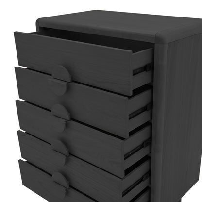 Gabrielle Chest, Black - Alpine Furniture