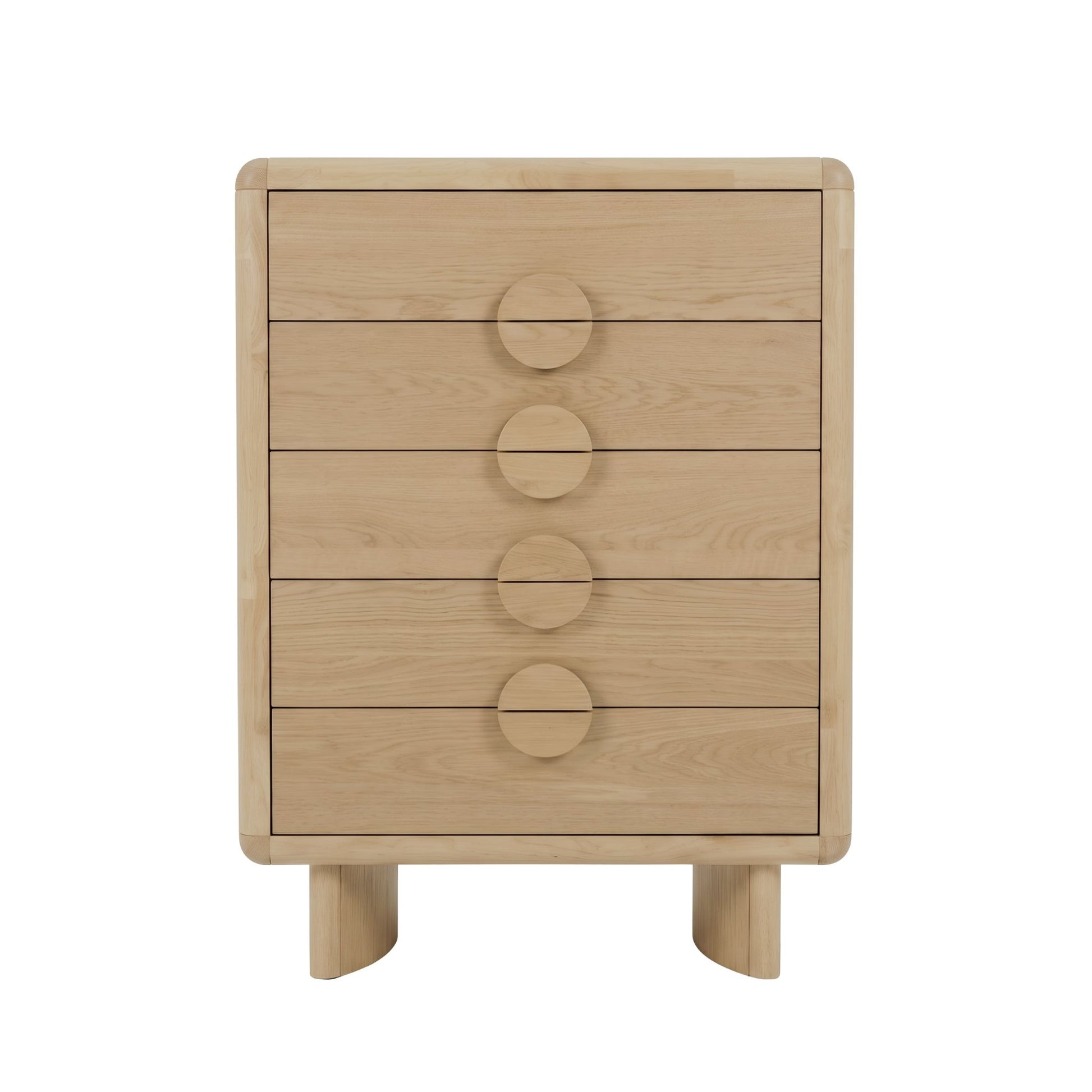 Gabrielle Chest, Light Oak - Alpine Furniture