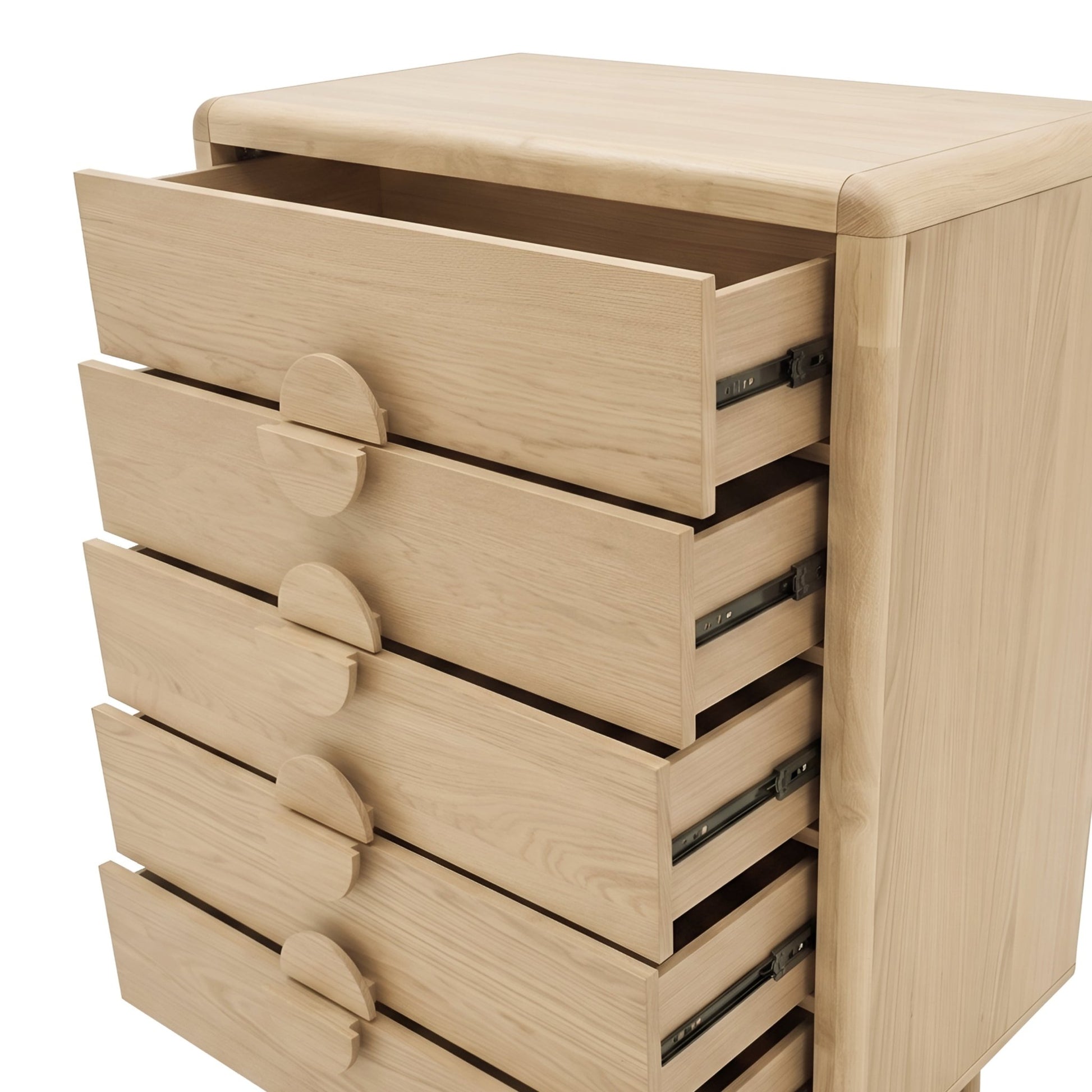 Gabrielle Chest, Light Oak - Alpine Furniture