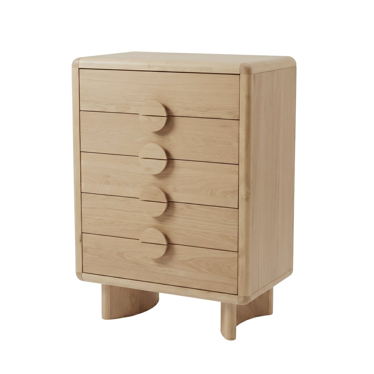 Gabrielle Chest, Light Oak - Alpine Furniture