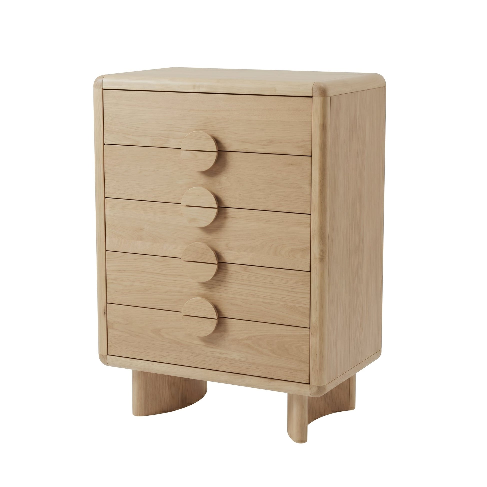 Gabrielle Chest, Light Oak - Alpine Furniture