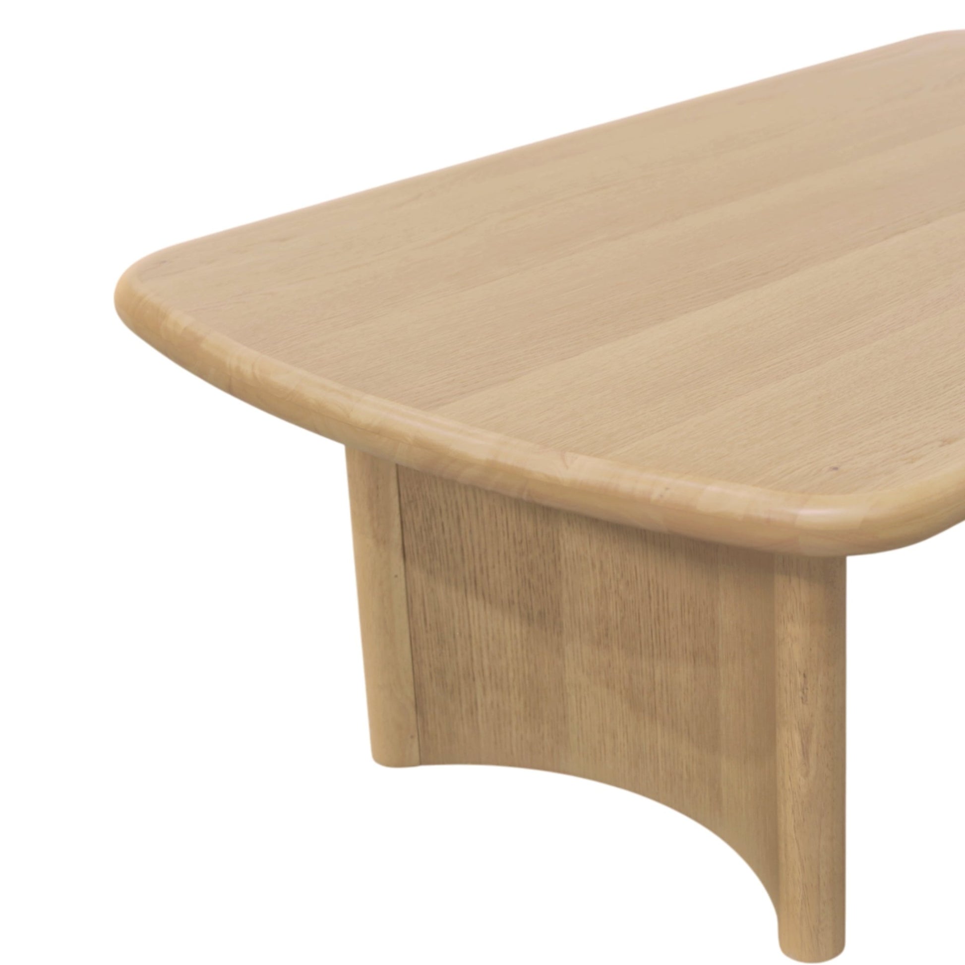 Gabrielle Coffee Table, Light Oak - Alpine Furniture