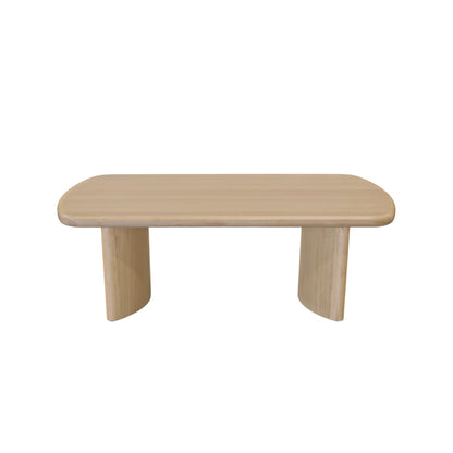 Gabrielle Coffee Table, Light Oak - Alpine Furniture