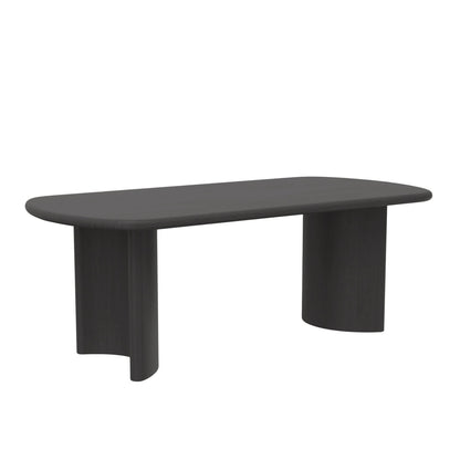 Gabrielle Dining Table, Black - Alpine Furniture