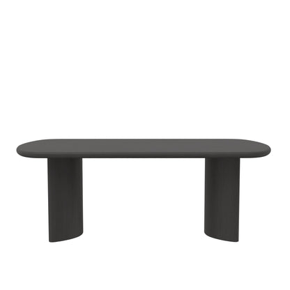 Gabrielle Dining Table, Black - Alpine Furniture