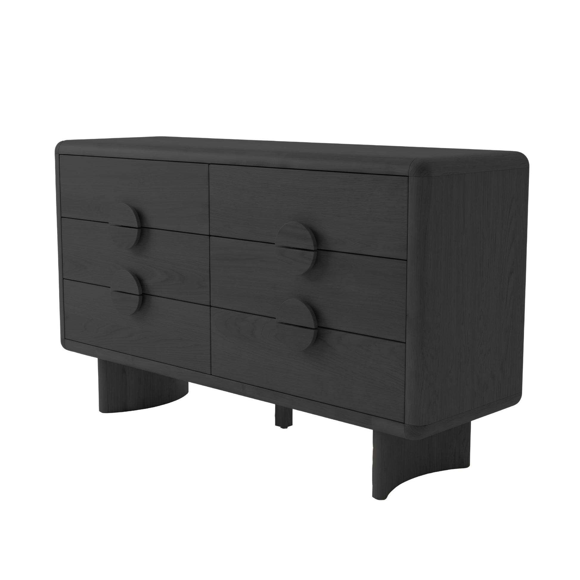 Gabrielle Dresser, Black - Alpine Furniture