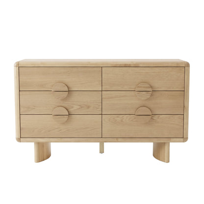 Gabrielle Dresser, Light Oak - Alpine Furniture