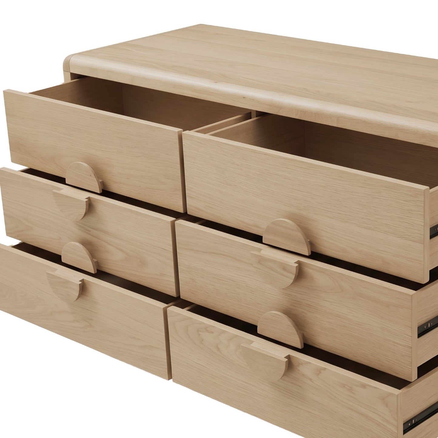 Gabrielle Dresser, Light Oak - Alpine Furniture