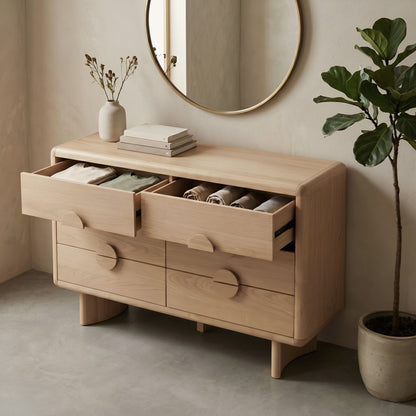 Gabrielle Dresser, Light Oak - Alpine Furniture