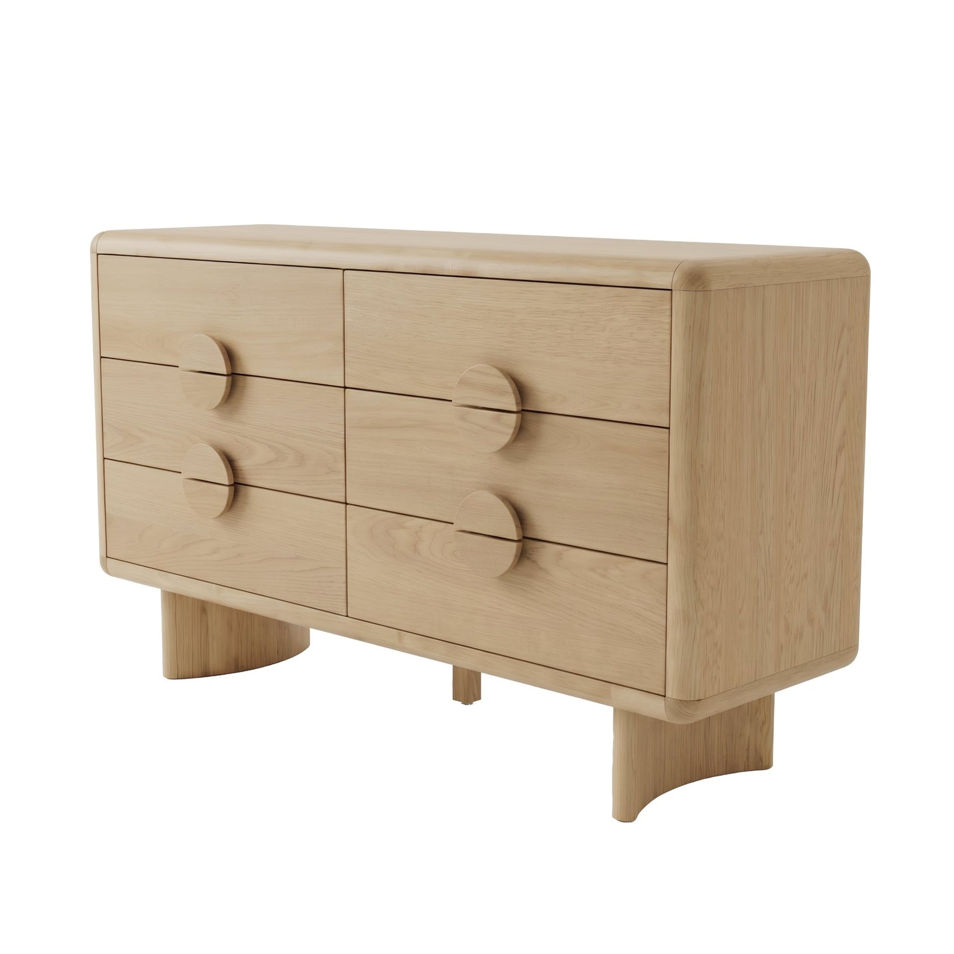 Gabrielle Dresser, Light Oak - Alpine Furniture