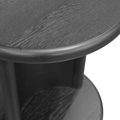 Gabrielle End Table, Black - Alpine Furniture