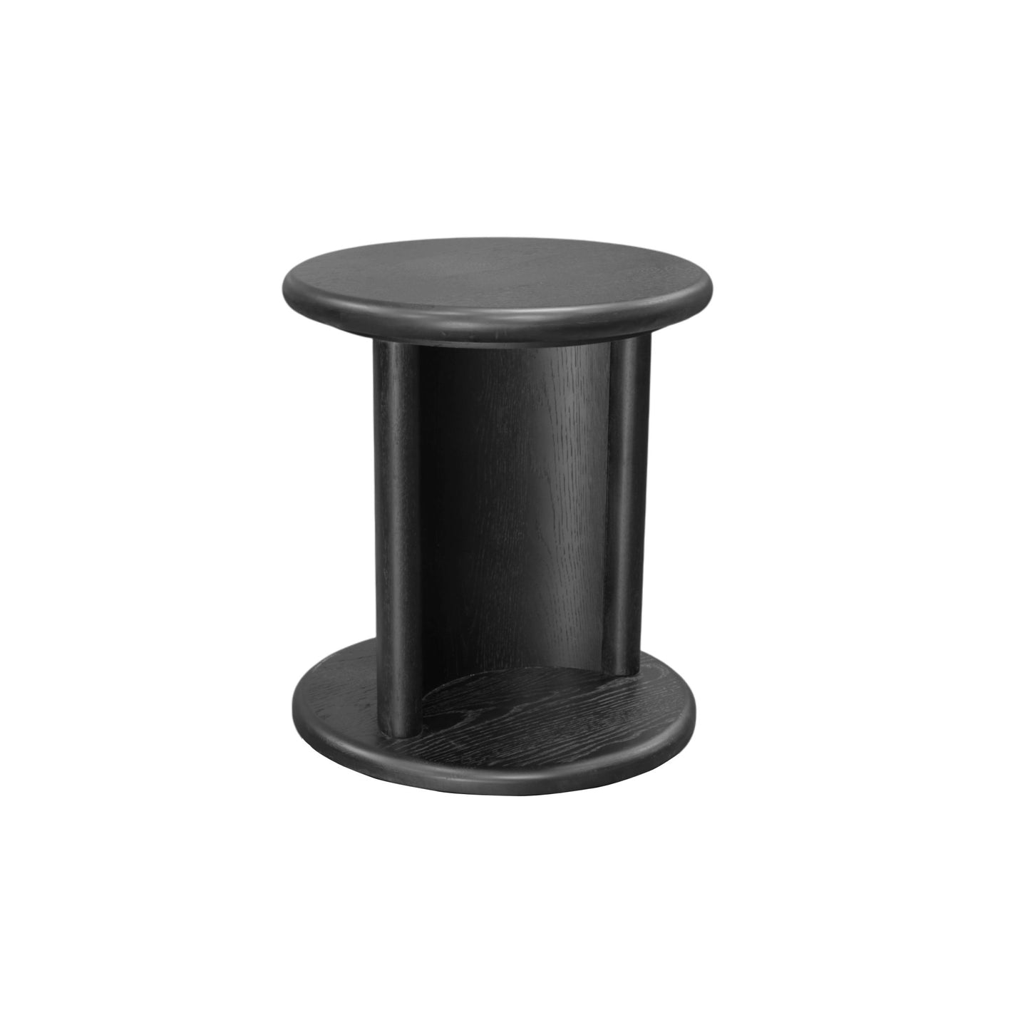 Gabrielle End Table, Black - Alpine Furniture