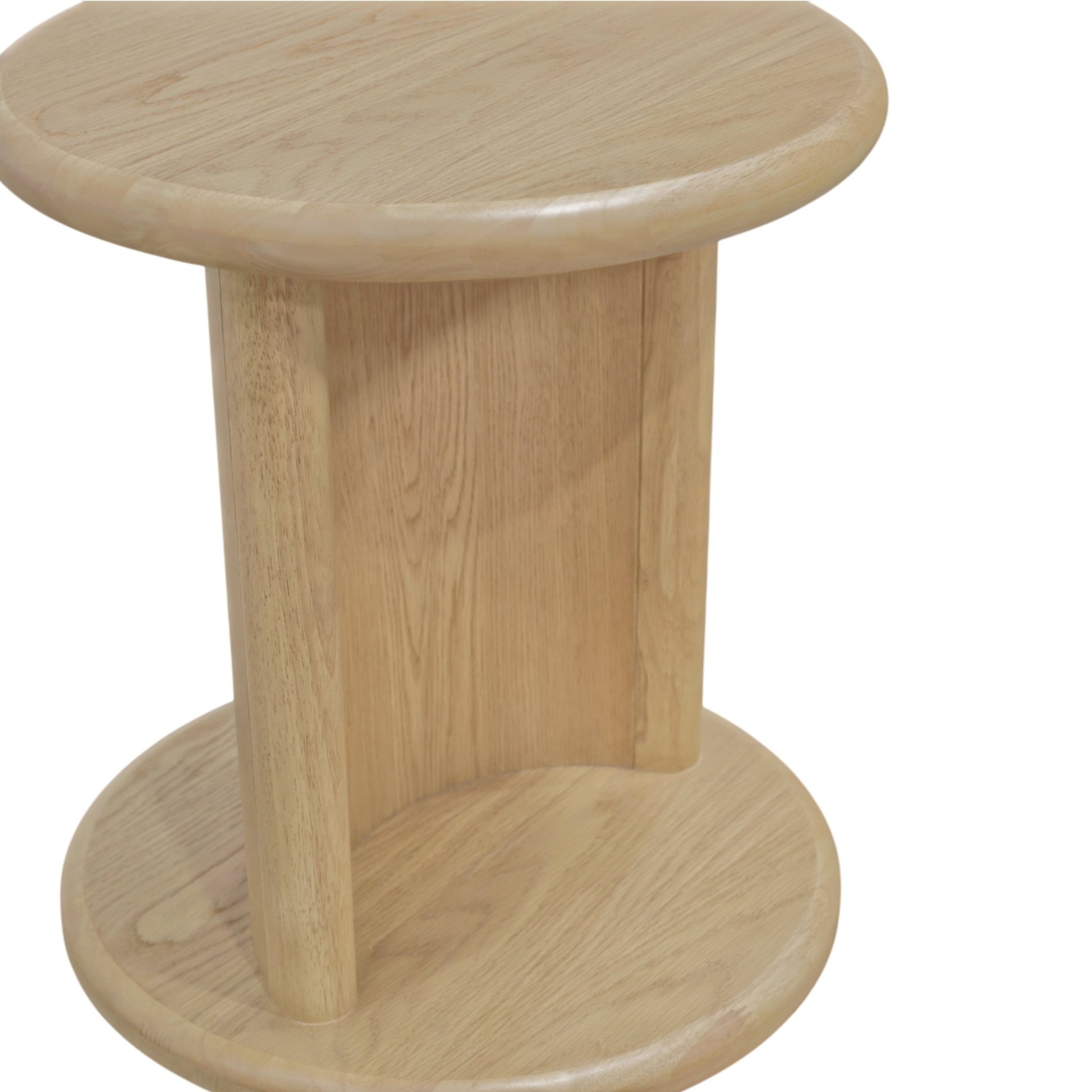Gabrielle End Table, Light Oak - Alpine Furniture