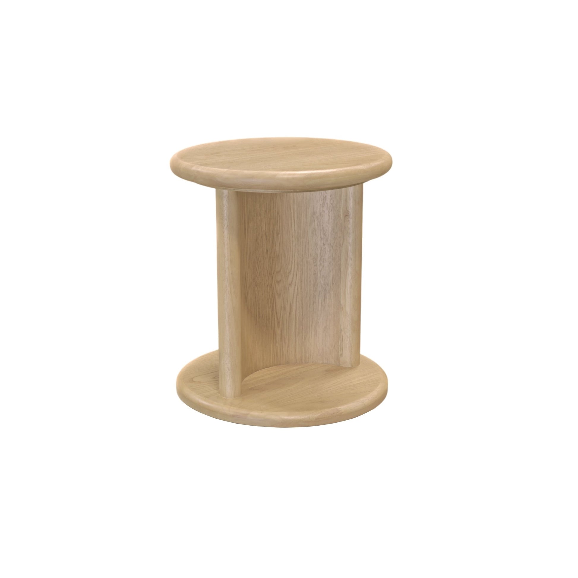 Gabrielle End Table, Light Oak - Alpine Furniture