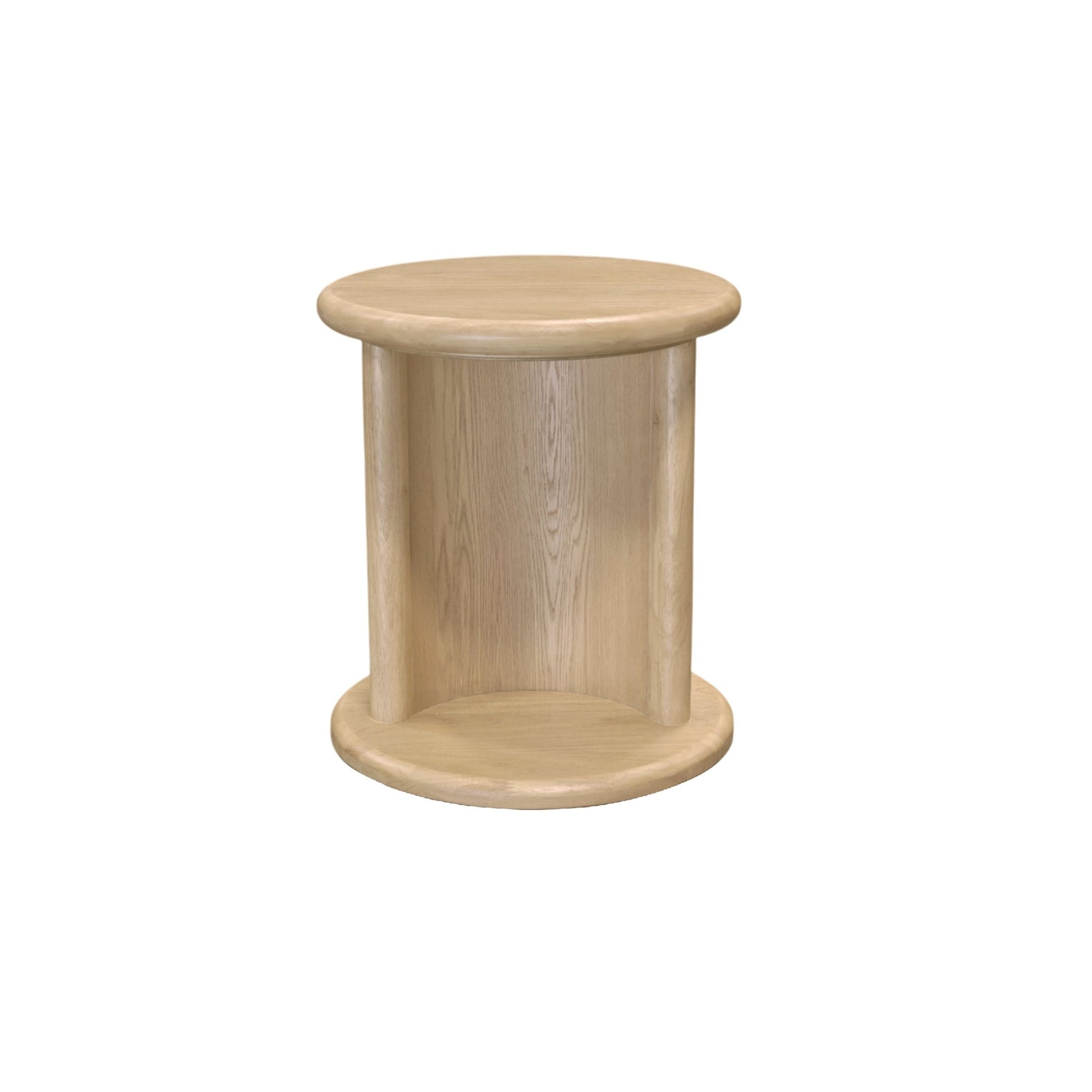 Gabrielle End Table, Light Oak - Alpine Furniture