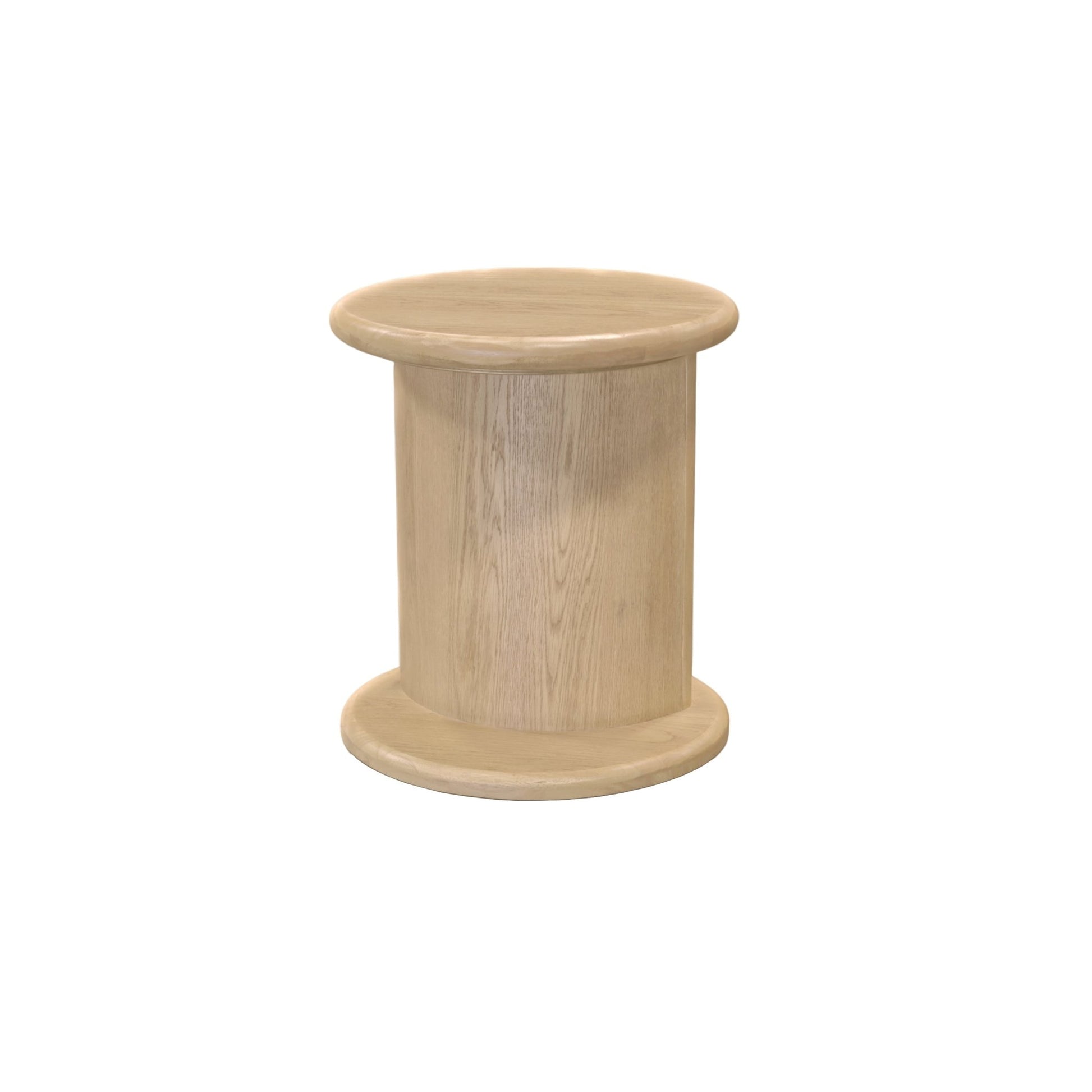Gabrielle End Table, Light Oak - Alpine Furniture