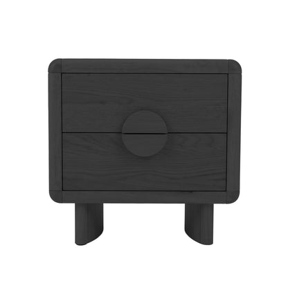 Gabrielle Nightstand, Black - Alpine Furniture