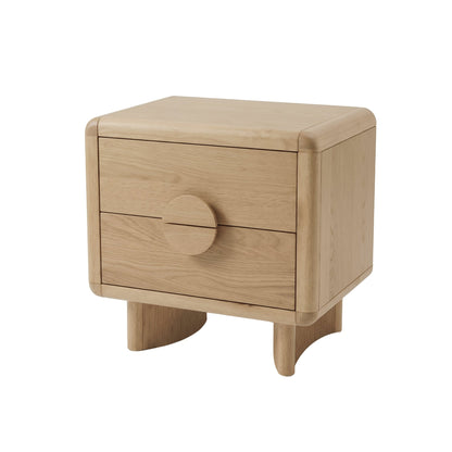 Gabrielle Nightstand, Light Oak - Alpine Furniture