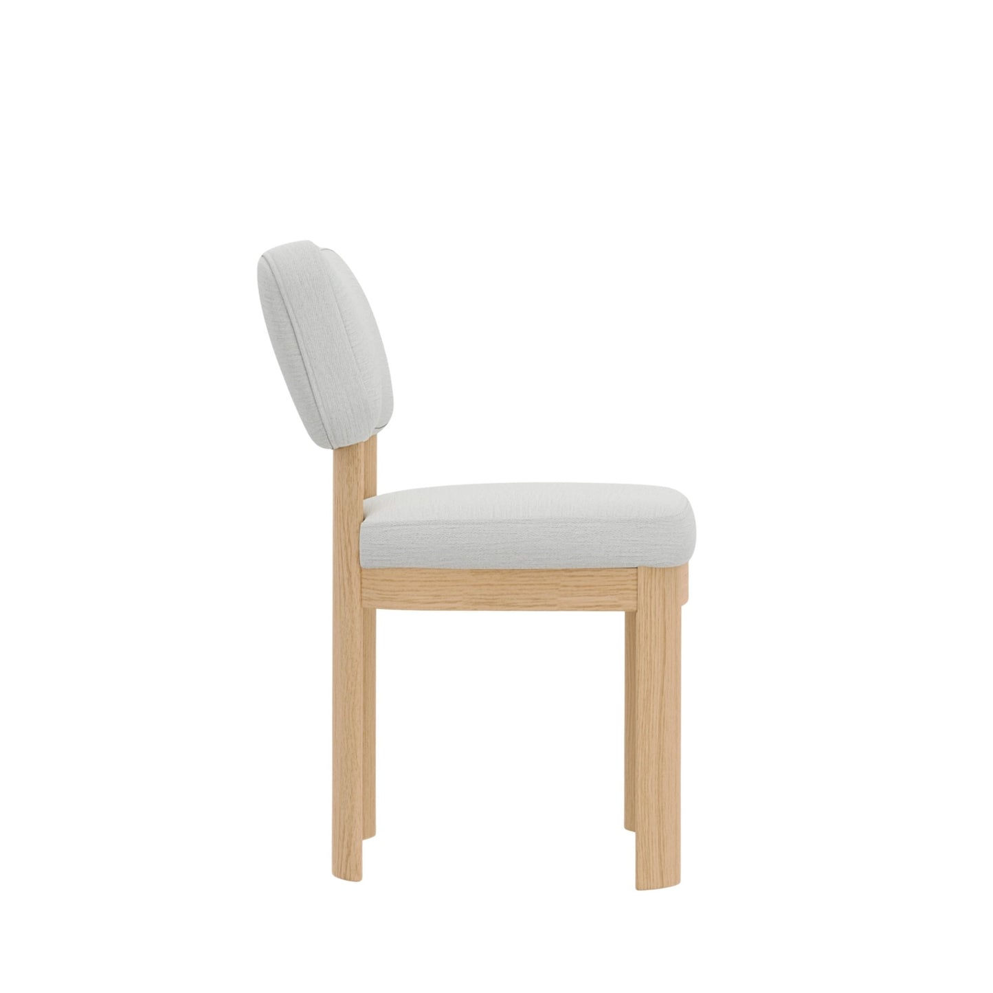 Gabrielle Side Chairs, Light Oak (Set of 2) - Alpine Furniture