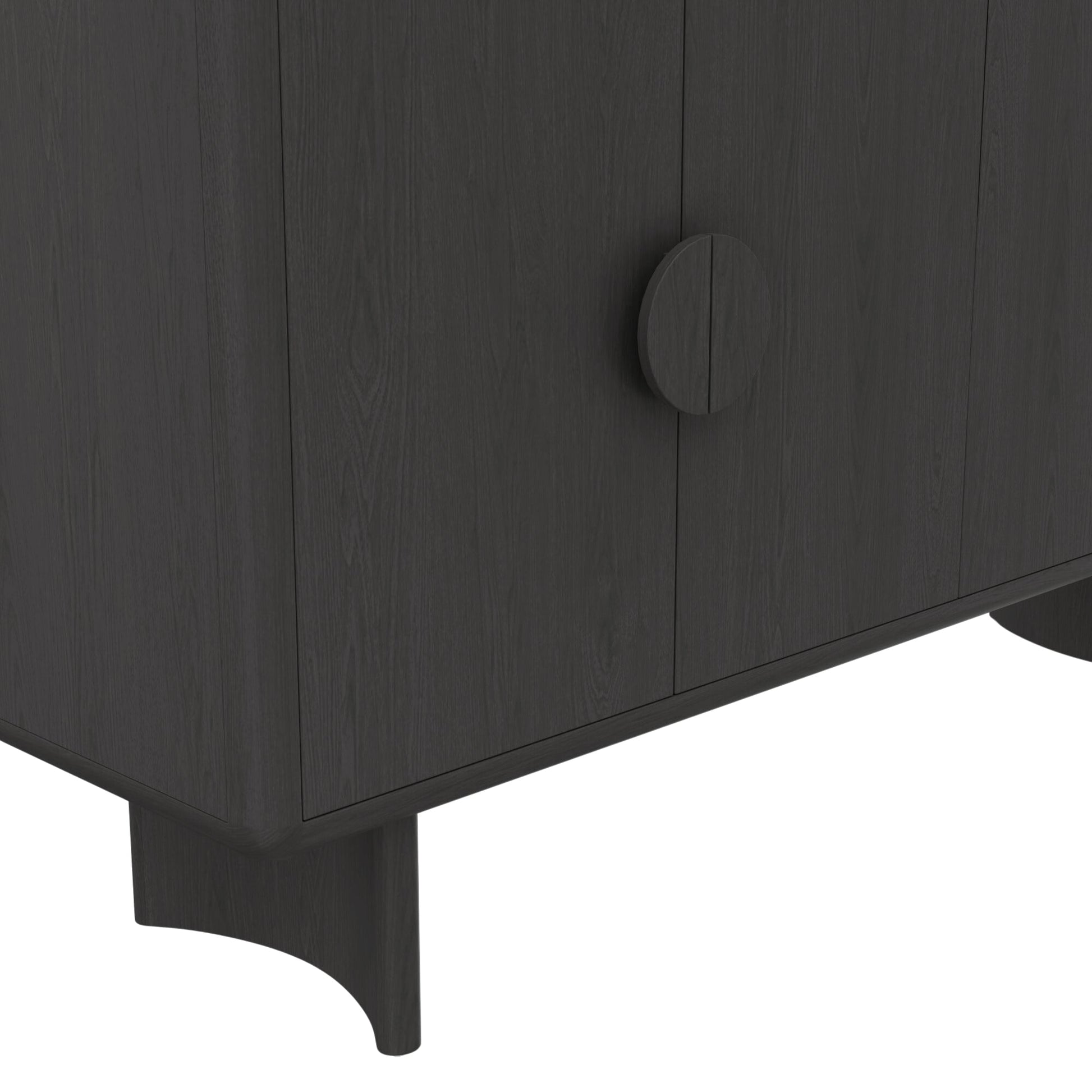 Gabrielle Sideboard, Black - Alpine Furniture