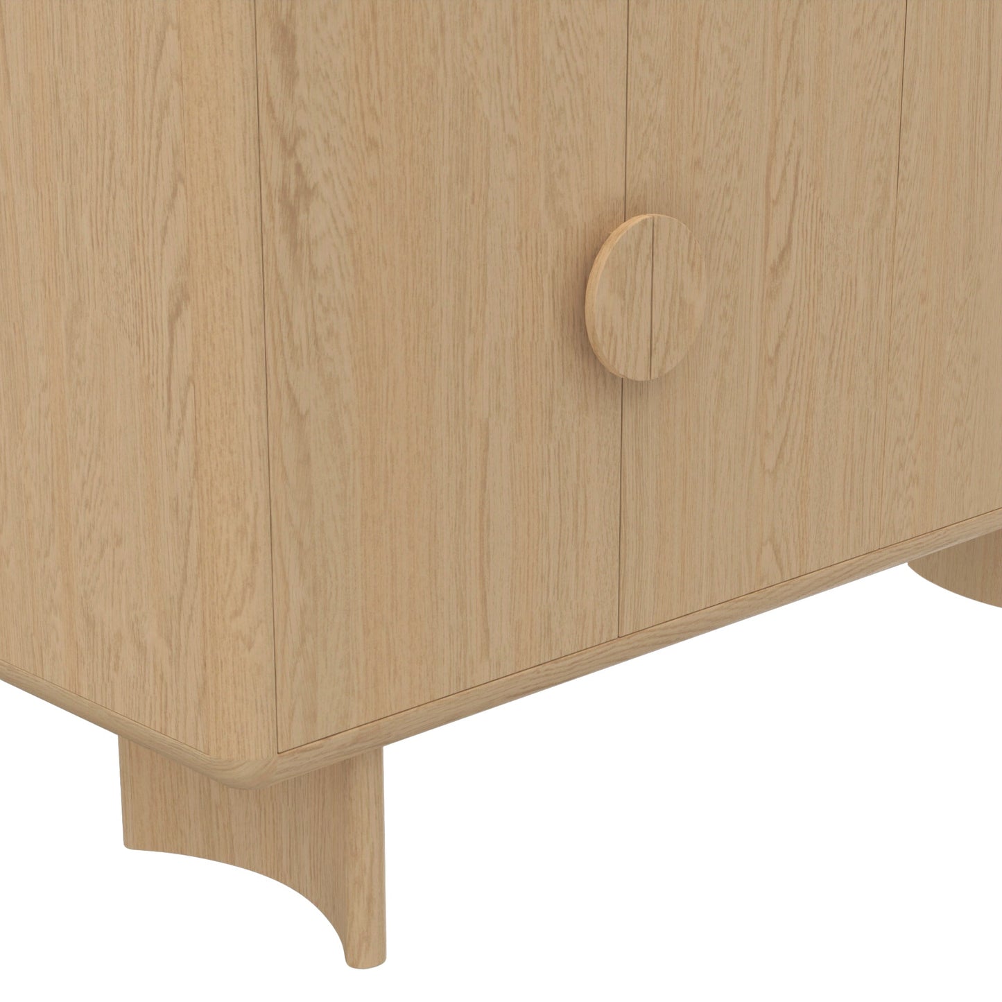 Gabrielle Sideboard, Light Oak - Alpine Furniture