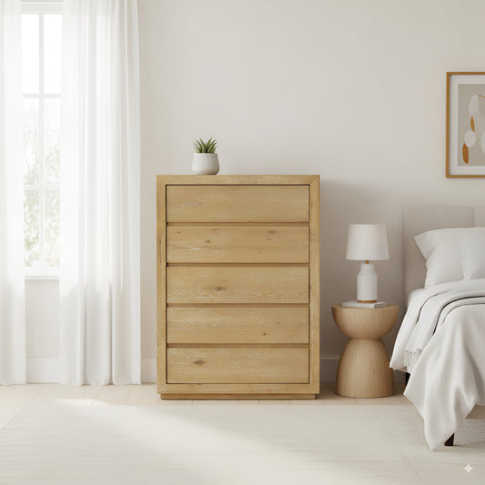 Harper Five Drawer Chest - Alpine Furniture