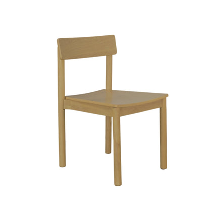 Hudson Side Chairs, Light Oak - Alpine Furniture