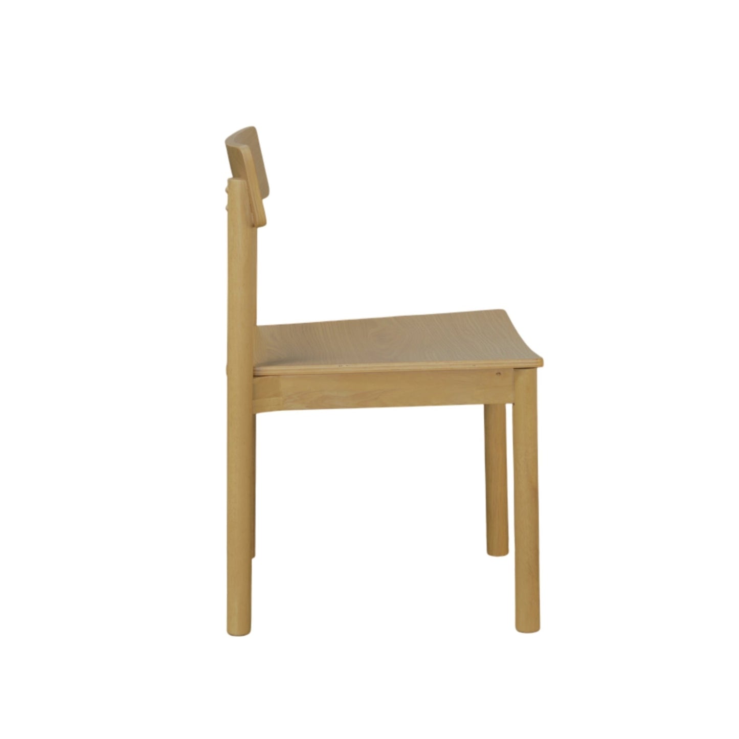 Hudson Side Chairs, Light Oak - Alpine Furniture