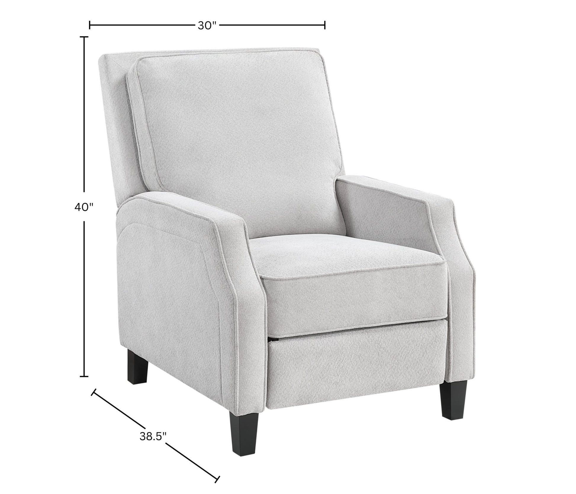 Inez Push Back Chair - Alpine Furniture