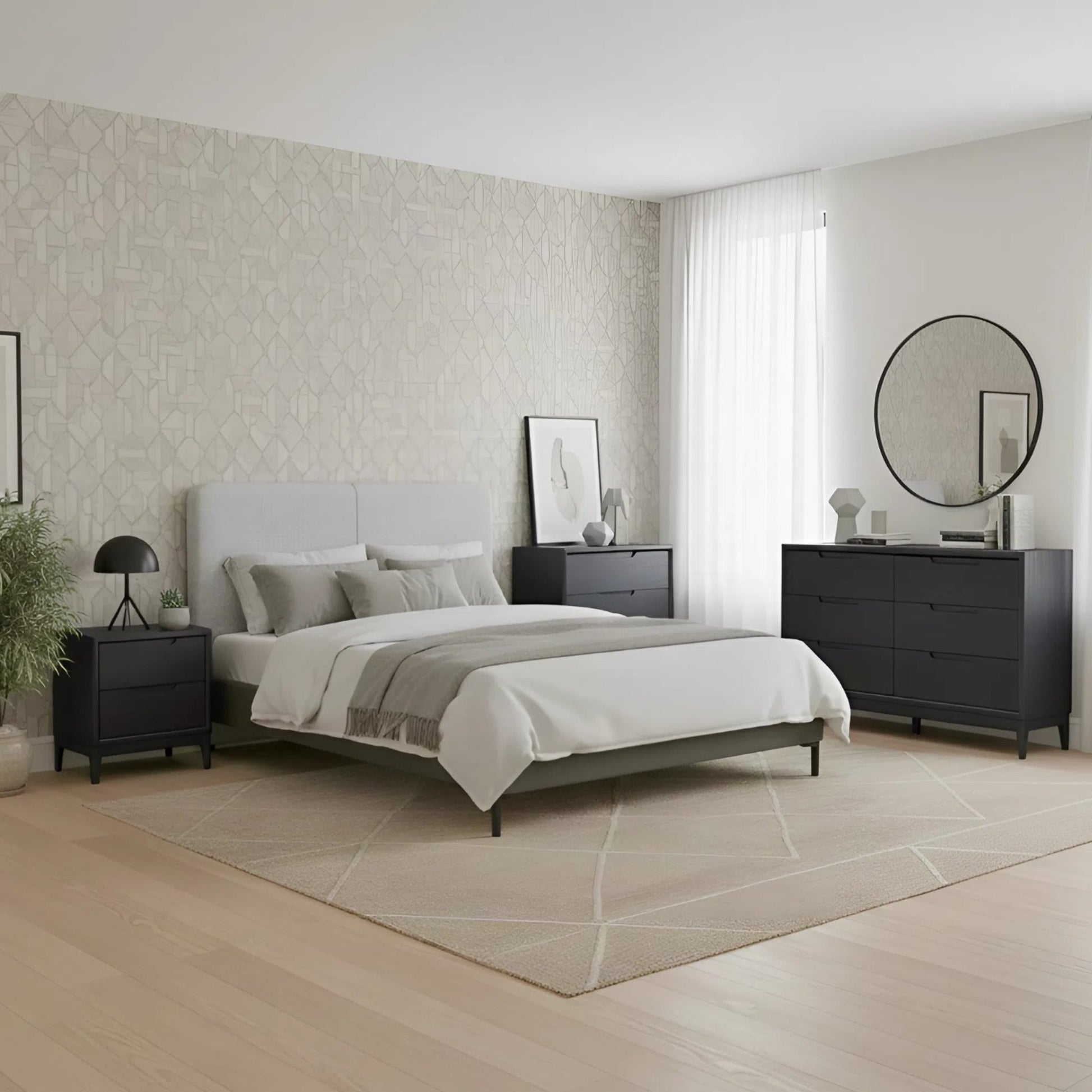 June Chest, Vintage Black - Alpine Furniture
