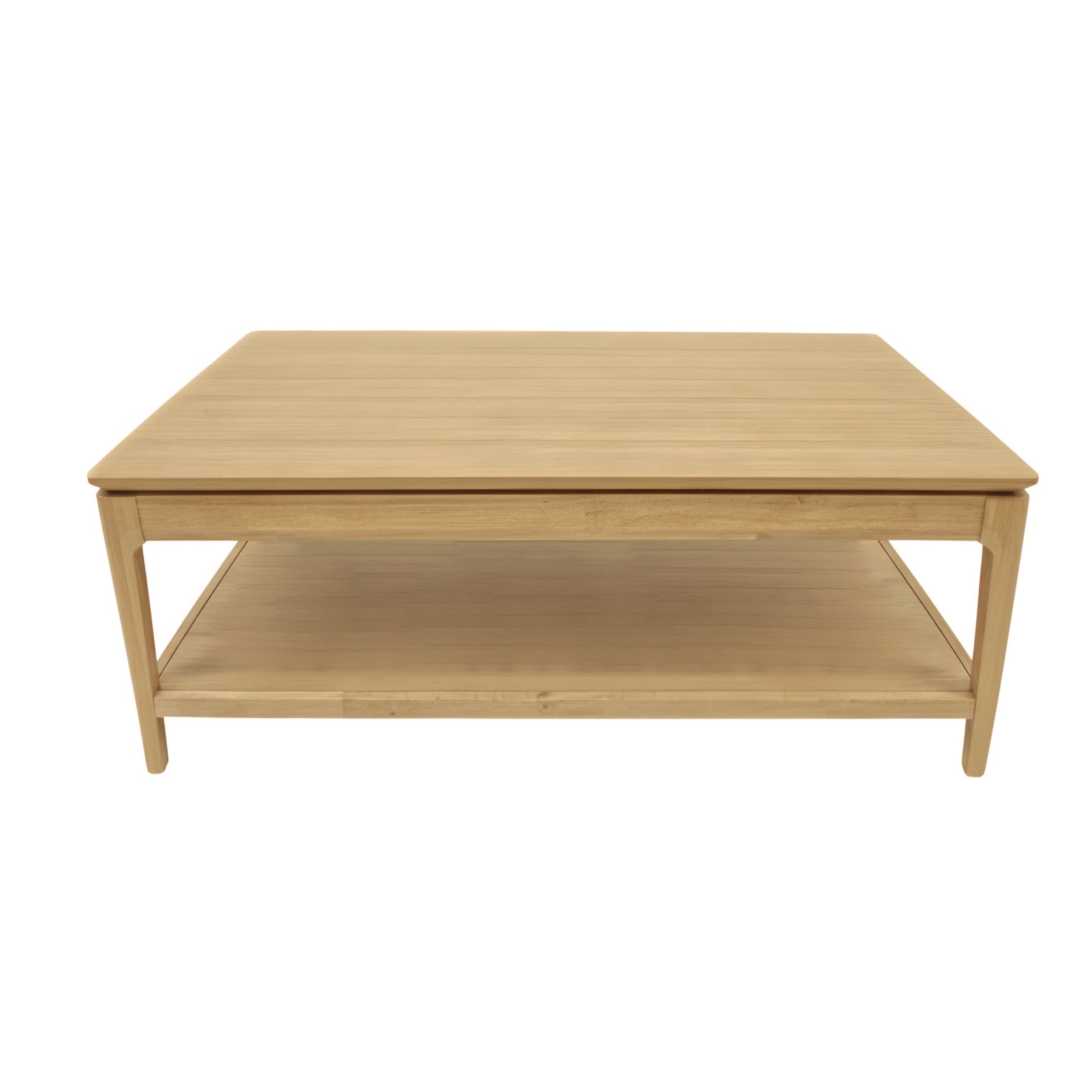 June Coffee Table, Light Oak - Alpine Furniture