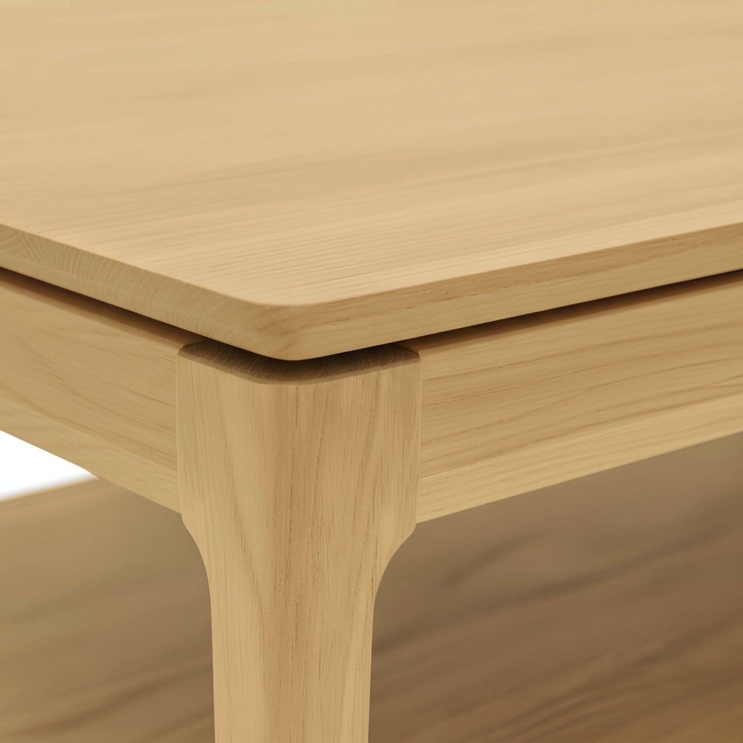 June Coffee Table, Light Oak - Alpine Furniture