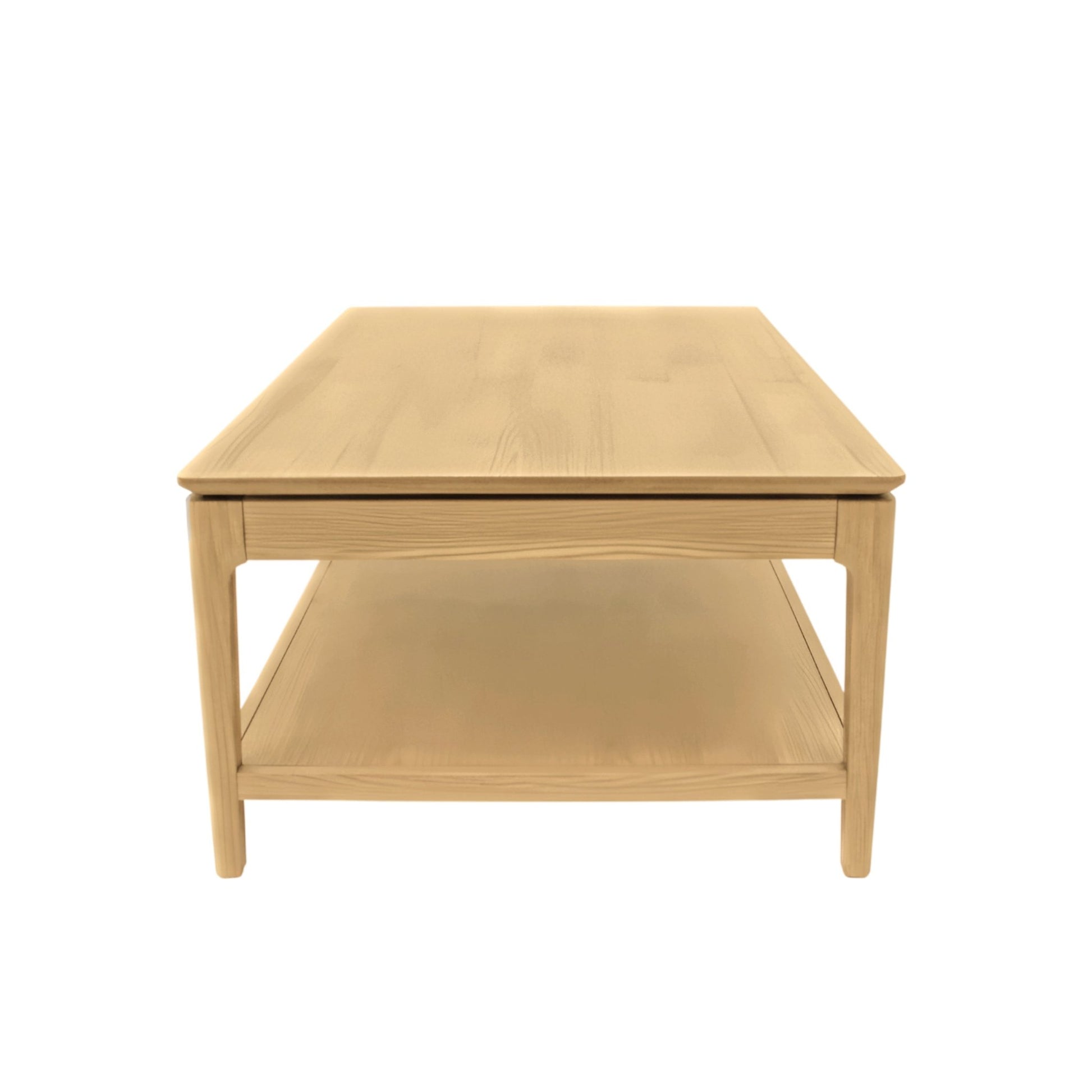 June Coffee Table, Light Oak - Alpine Furniture