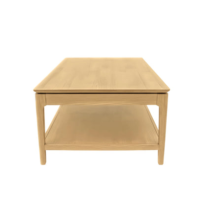 June Coffee Table, Light Oak - Alpine Furniture
