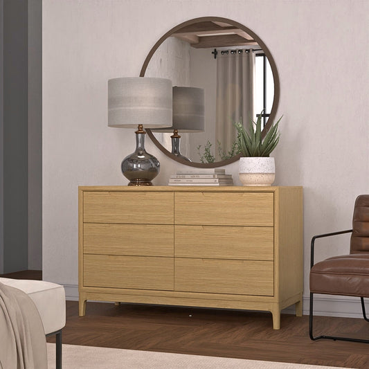 June Dresser, Light Oak - Alpine Furniture