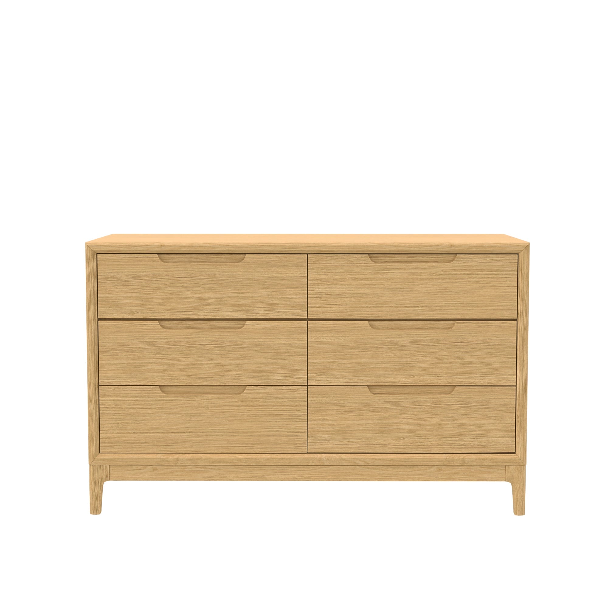 June Dresser in Light Oak | Mindi Wood | Alpine Furniture