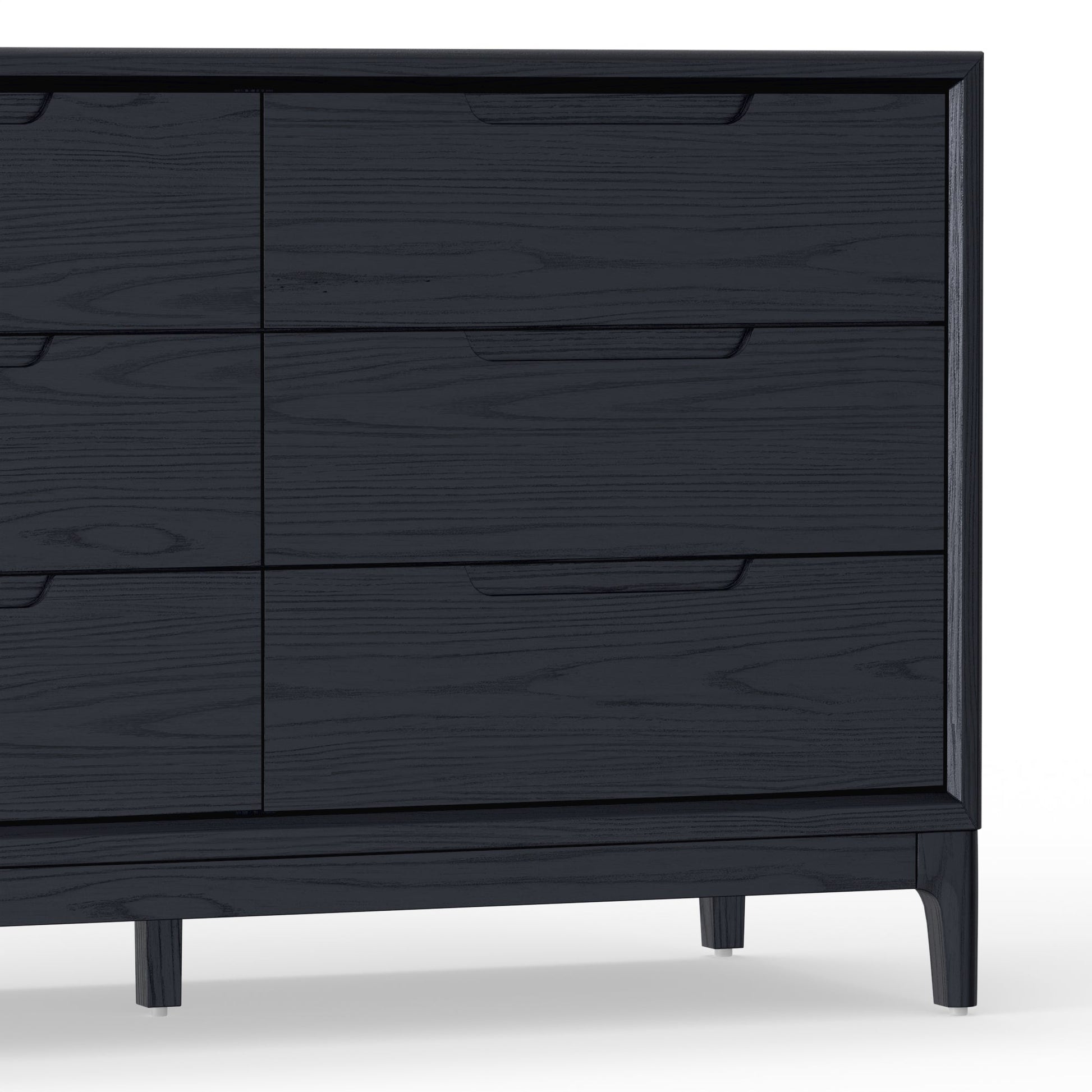 Alpine Furniture June Vintage Black Dresser Alpine Furniture June Vintage Black Dresser