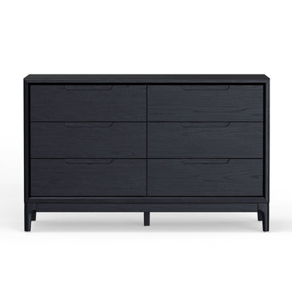 Alpine Furniture June Vintage Black Dresser Alpine Furniture June Vintage Black Dresser