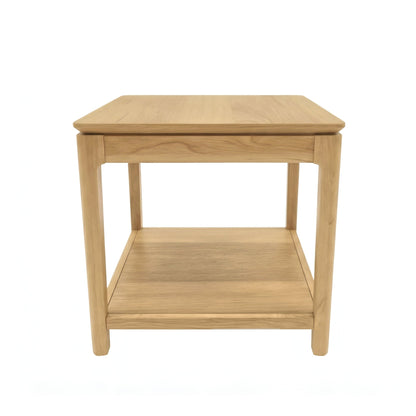 June End Table, Light Oak - Alpine Furniture