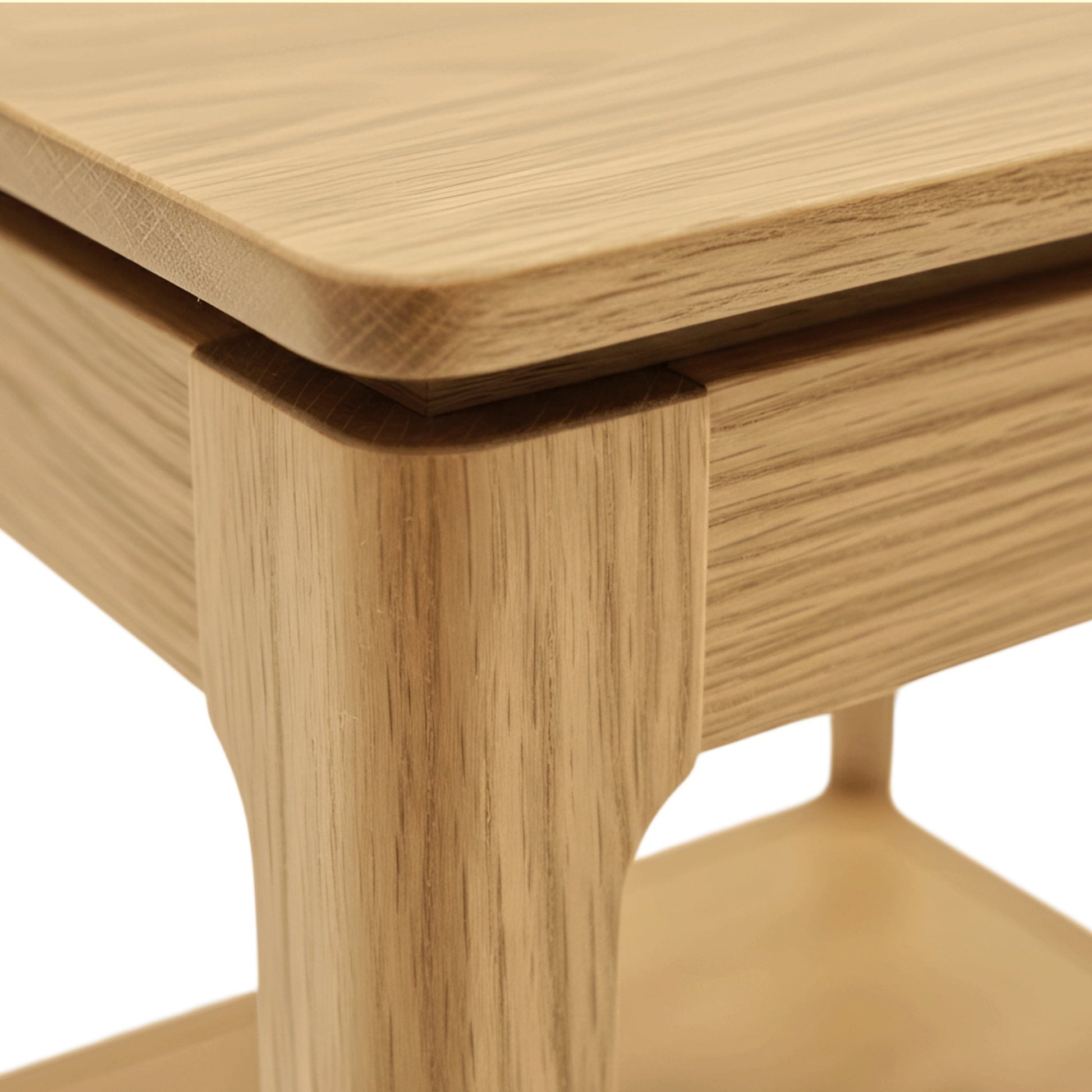 June End Table, Light Oak - Alpine Furniture