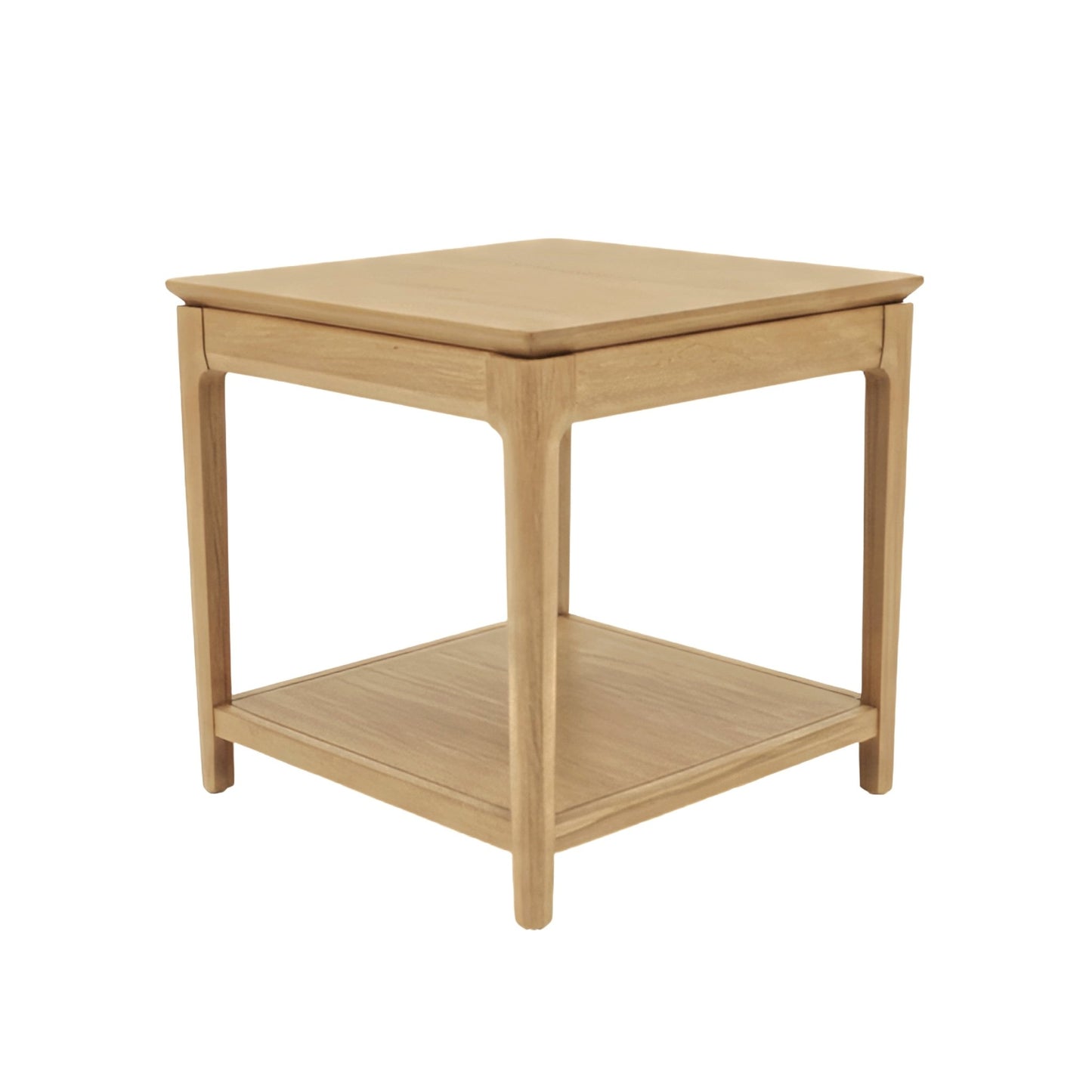 June End Table, Light Oak - Alpine Furniture