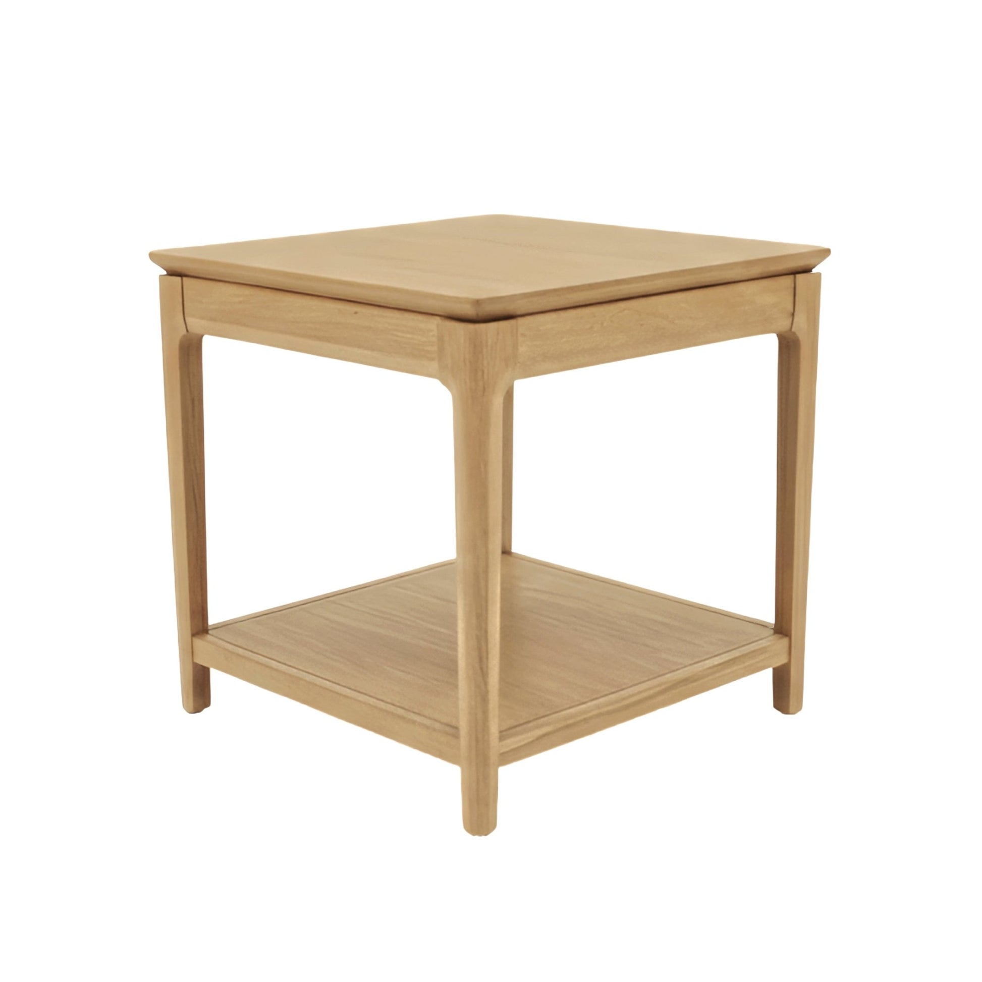 June End Table, Light Oak - Alpine Furniture