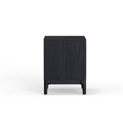 June Nightstand, Vintage Black - Alpine Furniture