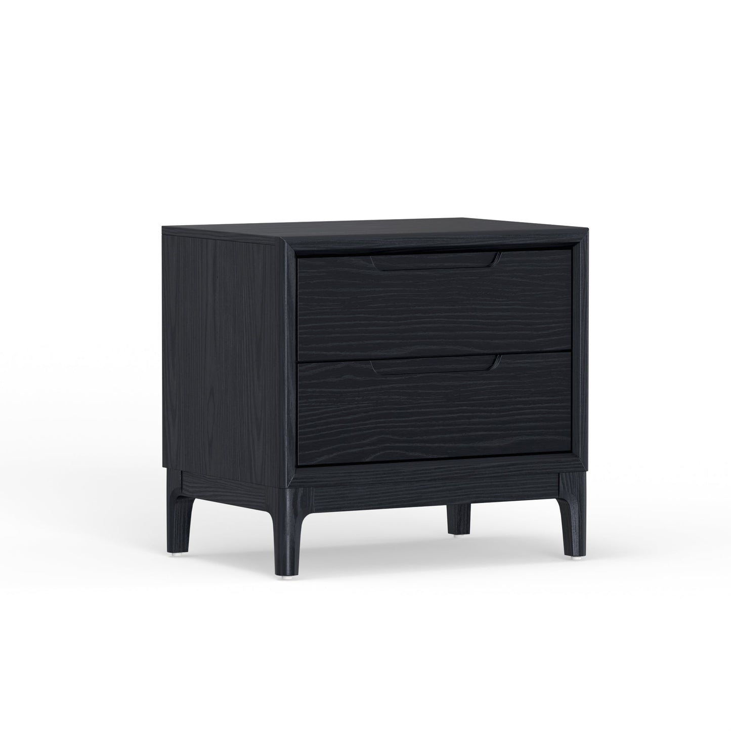 June Nightstand, Vintage Black - Alpine Furniture